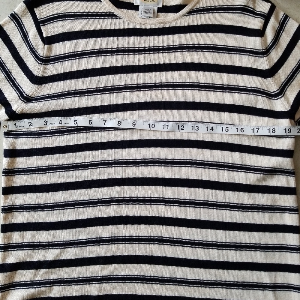 Talbots 100%silk top - Picture 5 of 6